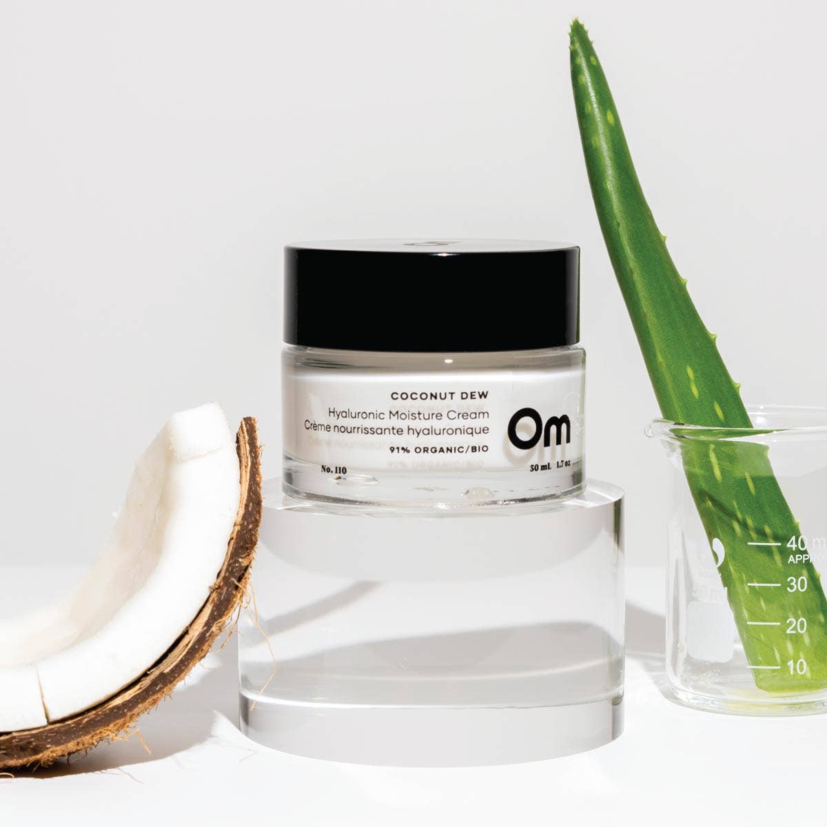 Moisture Cream, Coconut Dew Hyaluronic