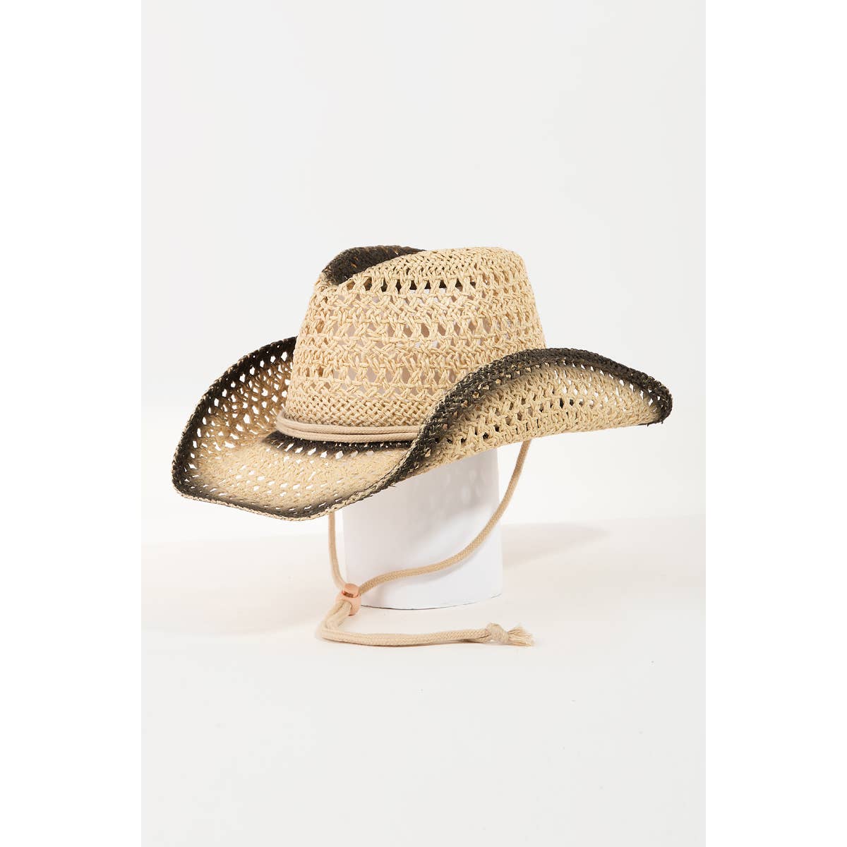 Z~ Straw Weave Rope String Cowboy Hat