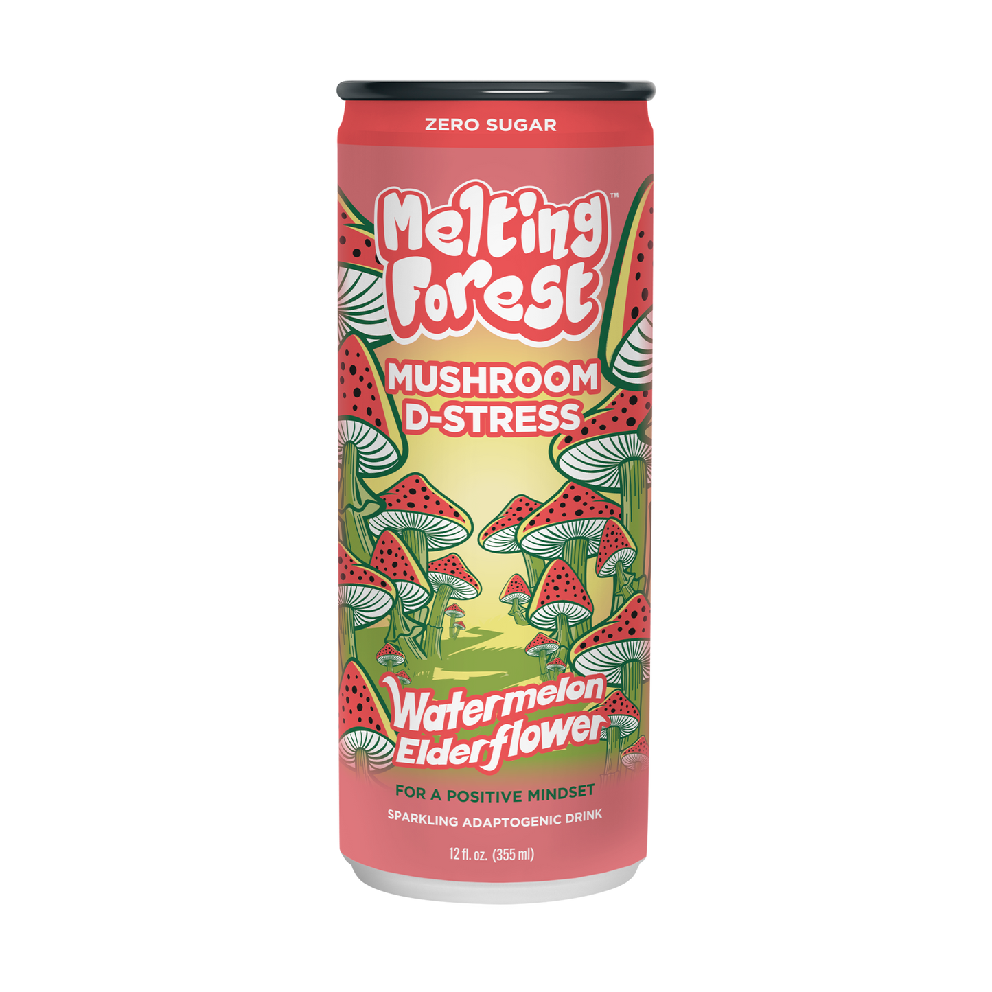 Mushroom D-Stress (12pk) - Watermelon Elderflower