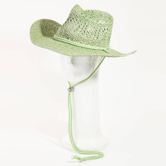 Z~ Straw Weave Fashion Cowboy Hat