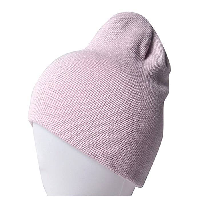 Soft Warm Unisex Solid Color Knitted Beanie