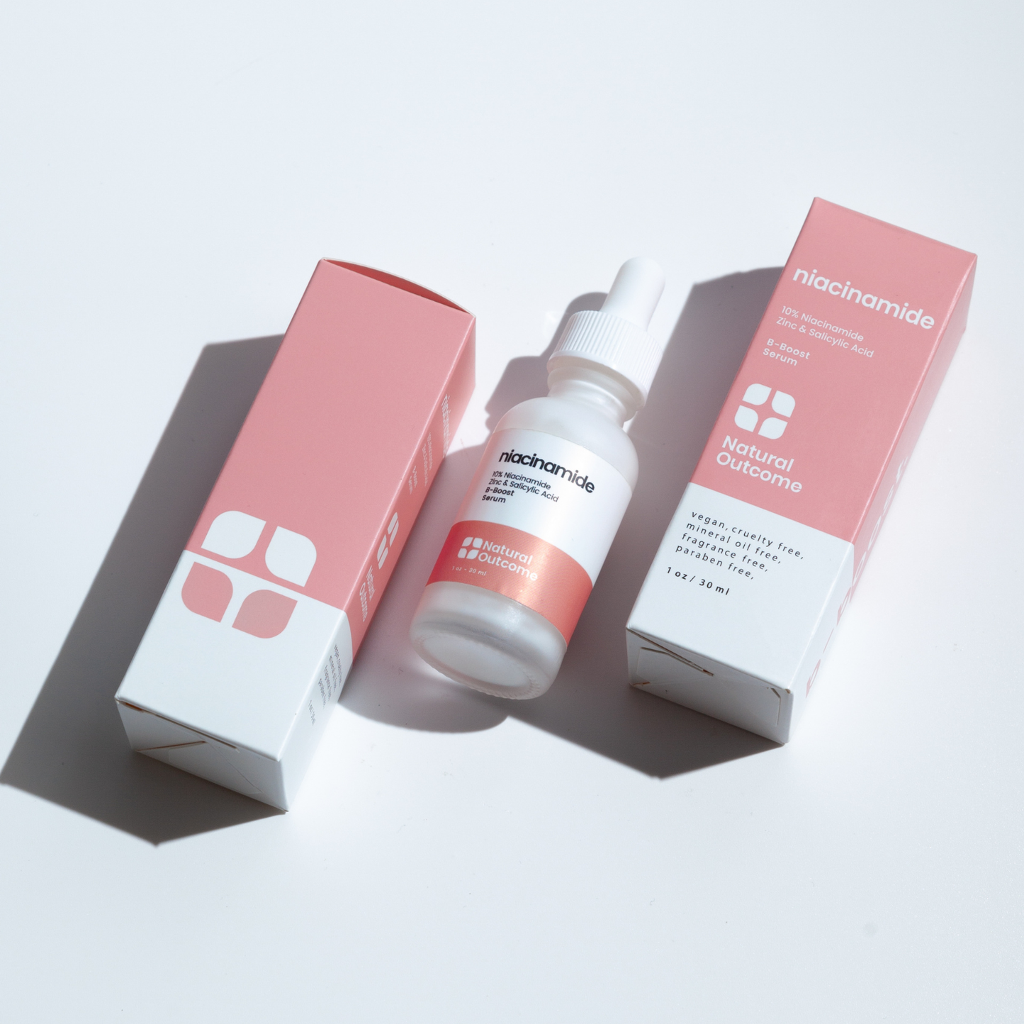 Natural Outcome Skincare,Niacinamide Facial Serum - B-Boost Face Serum