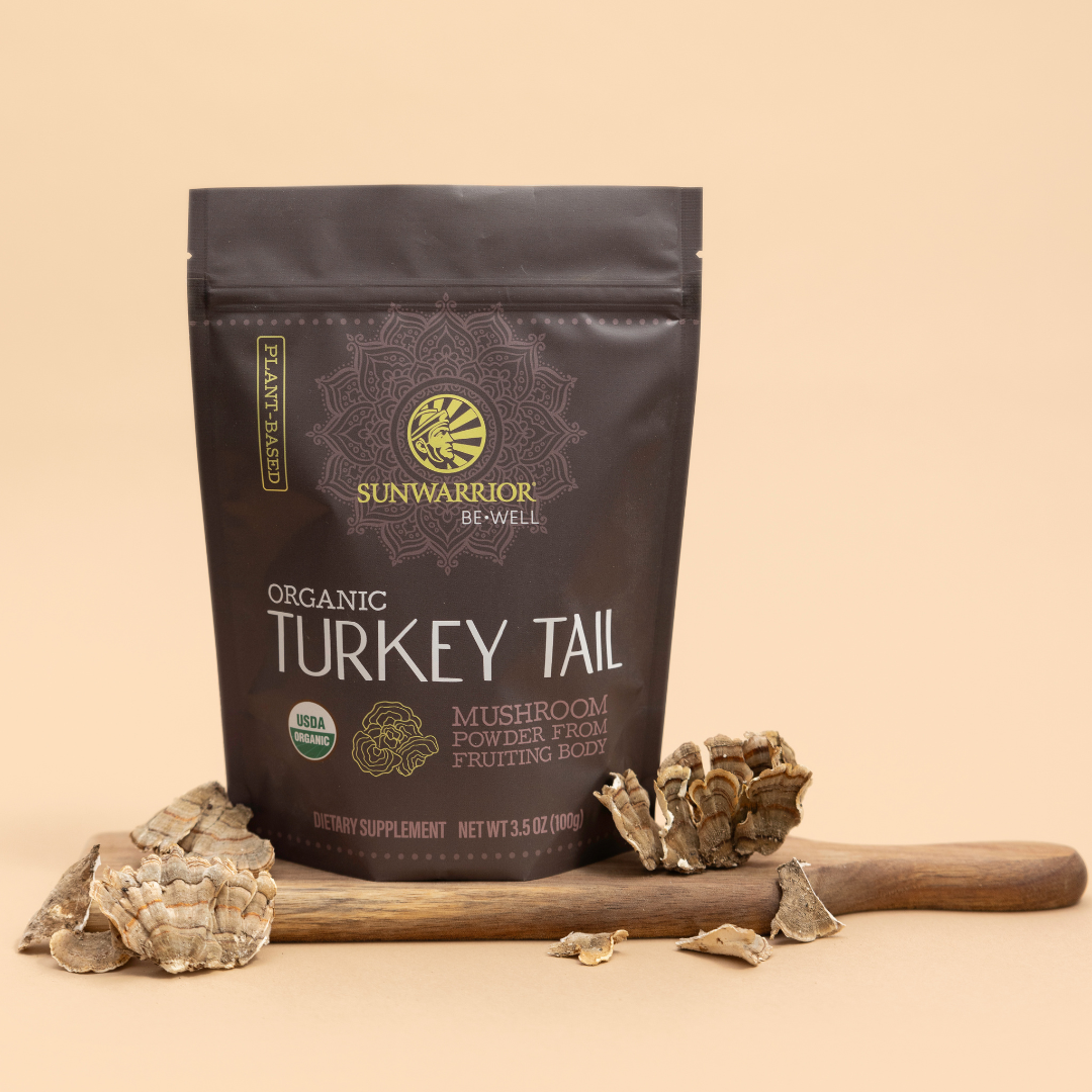 Be Well Organic Turkey Tail Mushroom Powder Drink Mix