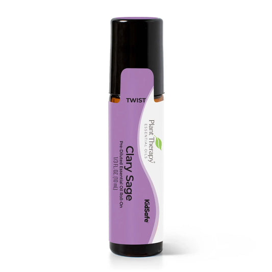 Clary Sage Essential Oil Pre-Diluted Roll-On 10 mL