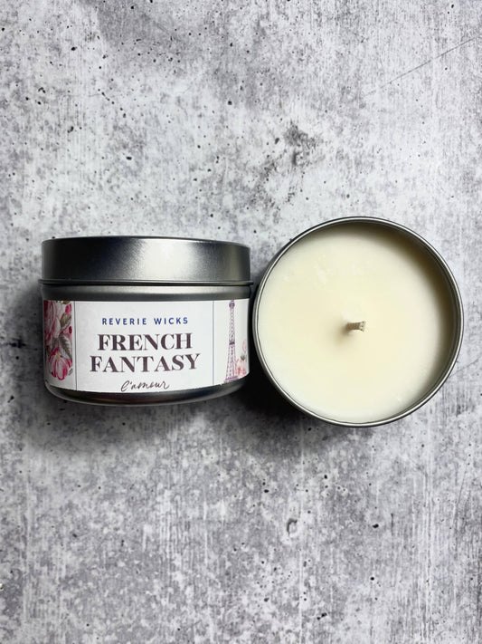 Candle 4 oz French Fantasy Soy Wax Jar