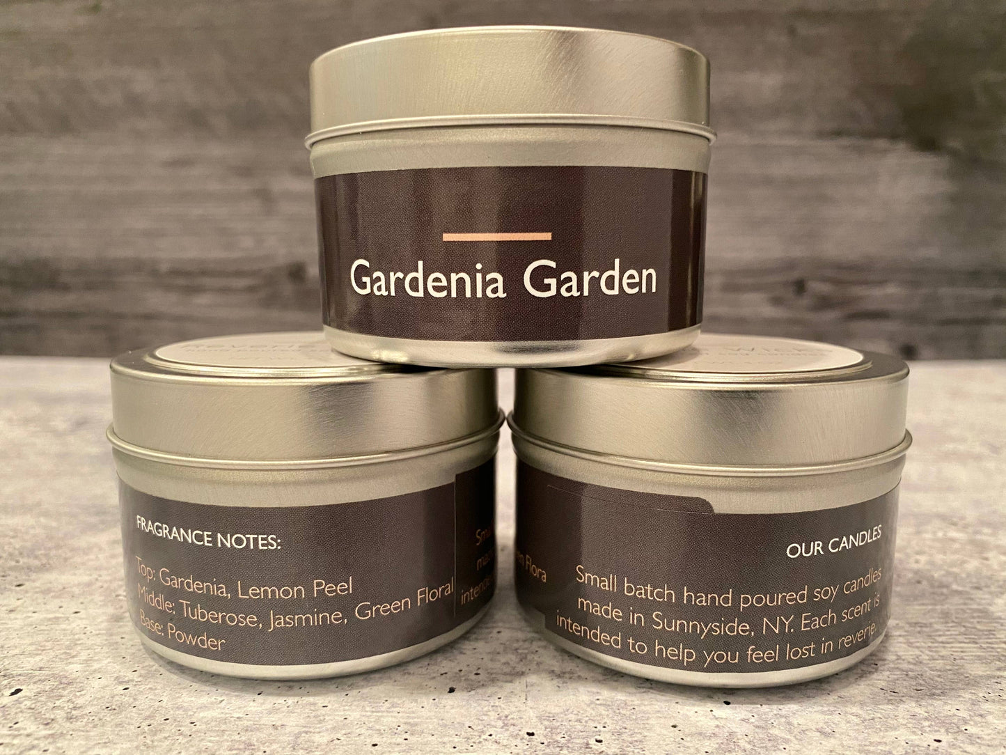 Candle 4 oz Gardenia Garden