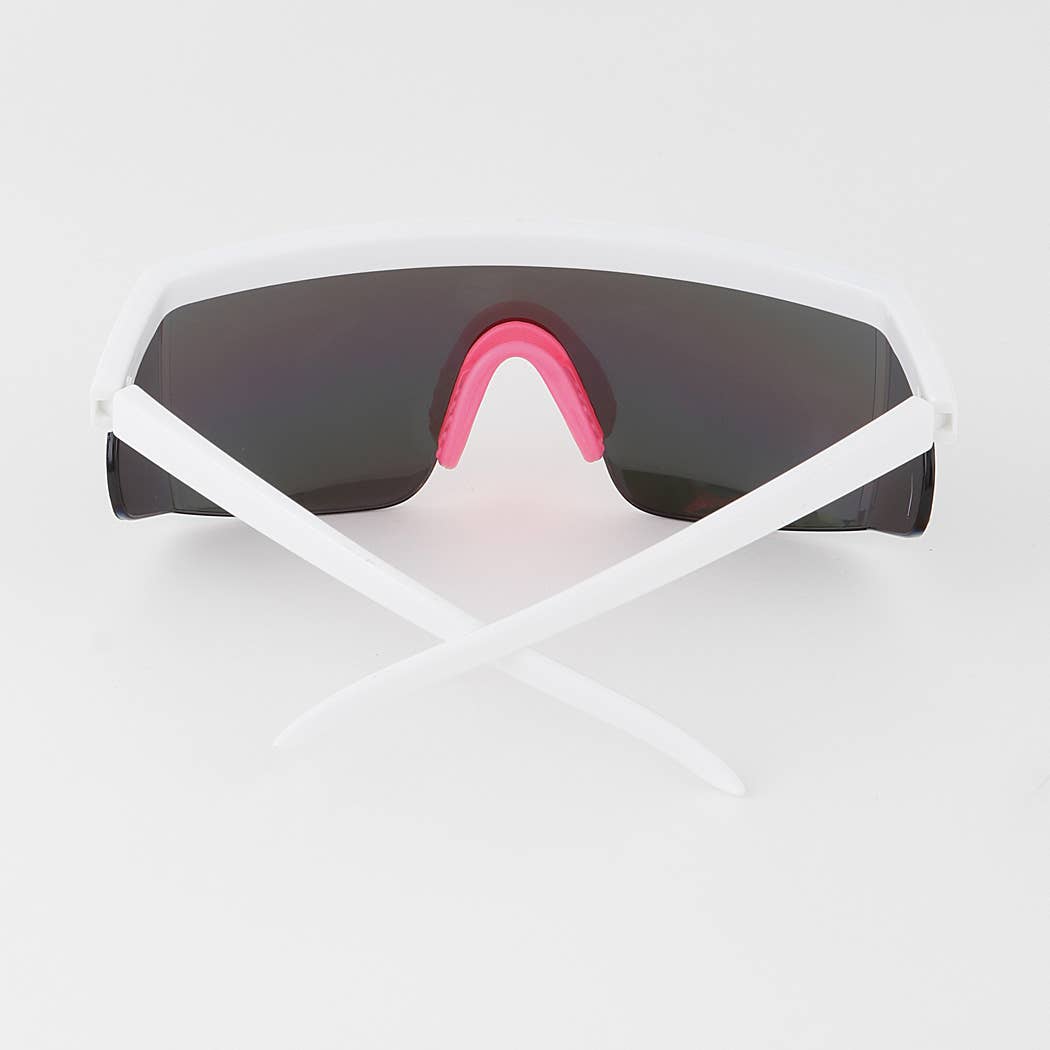 Sunglasses Retro Visor Shield