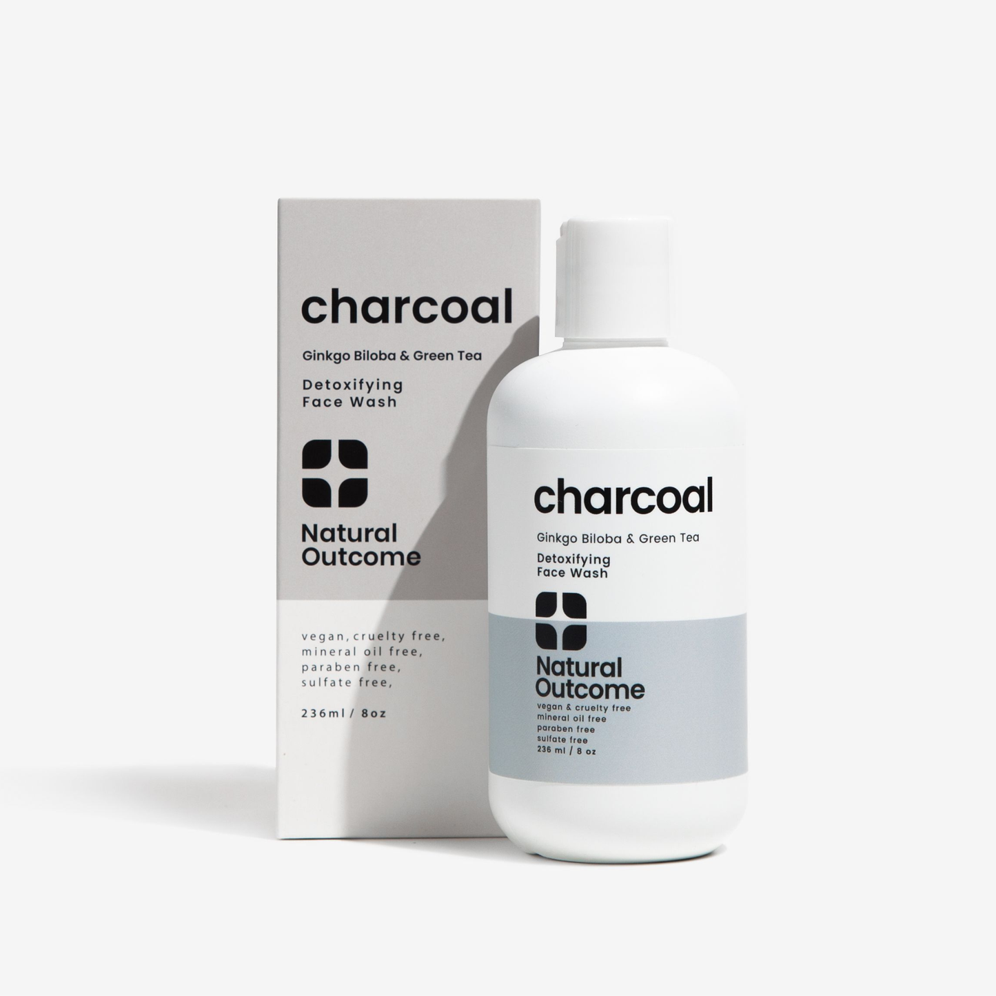 Natural Outcome Skincare, Charcoal Face Wash - Detox