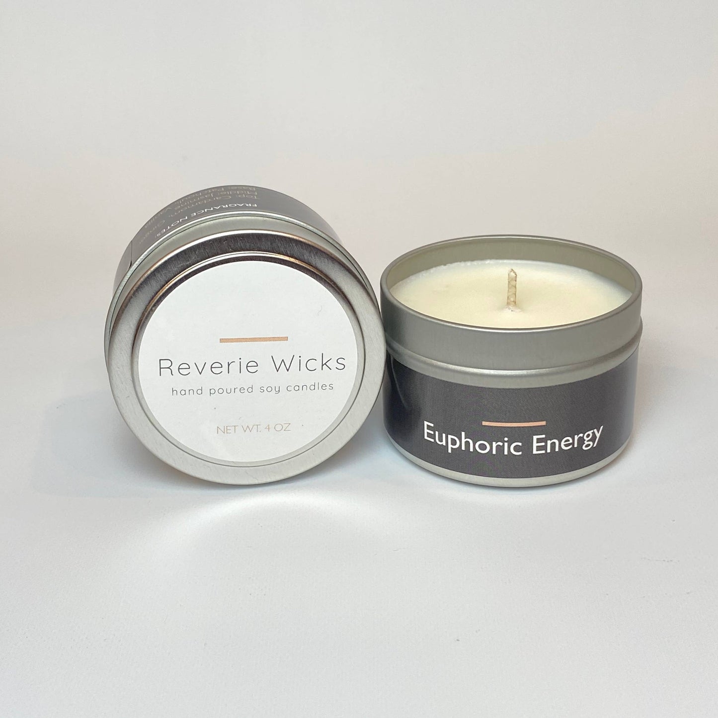 Candle 4 oz Euphoric Energy Eucalyptus Spa Soy