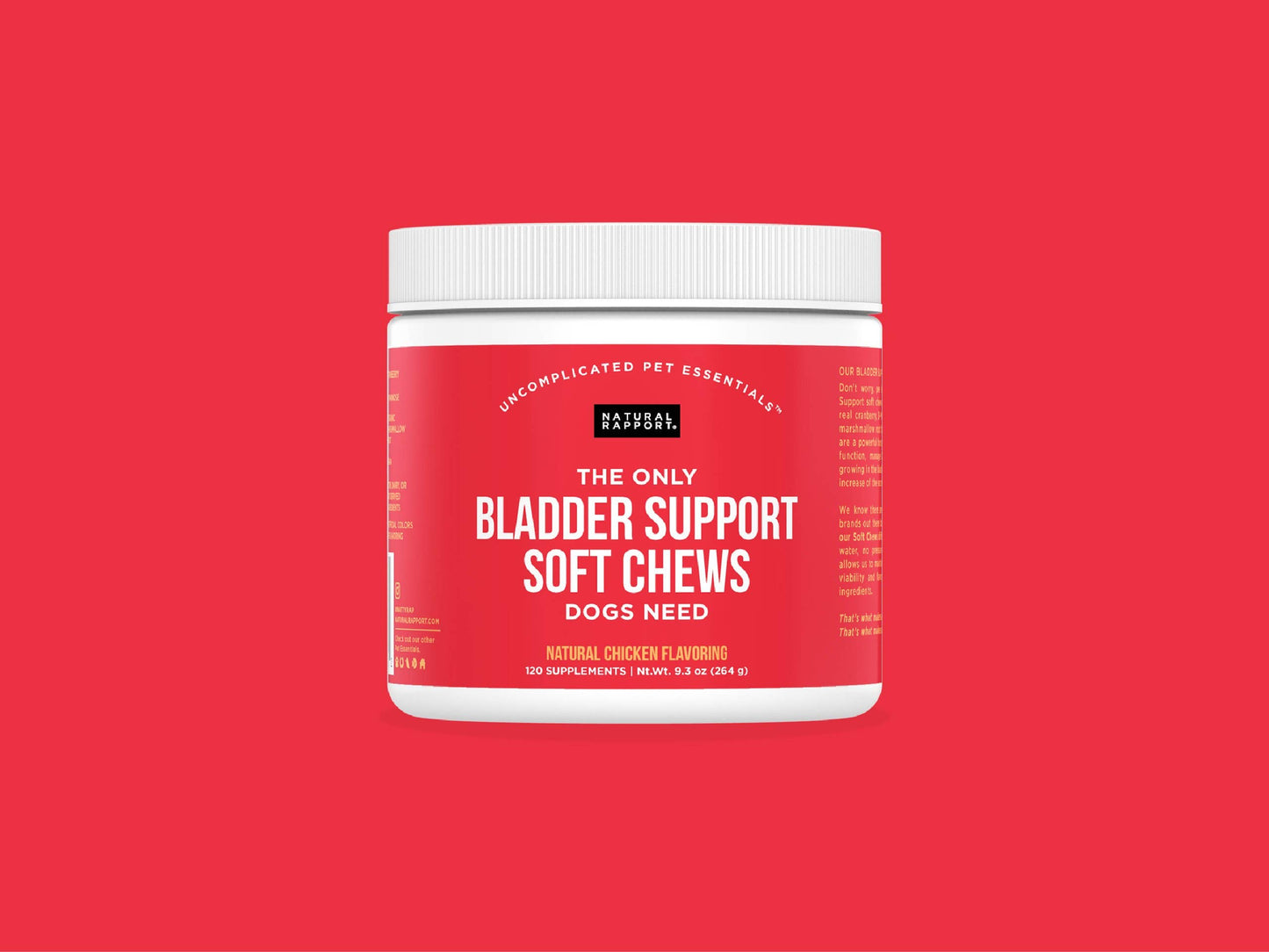 The Only Bladder Support Soft Chews Dogs Need