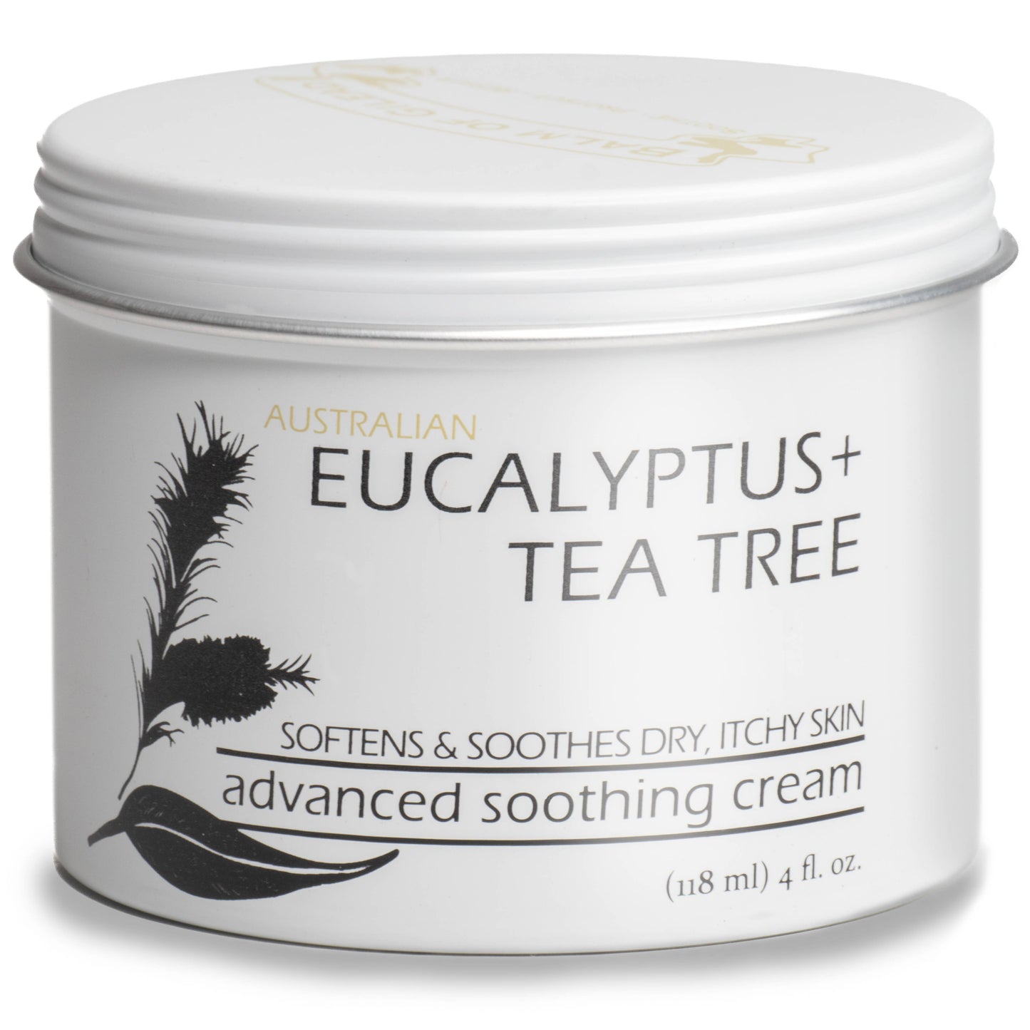 Eucalyptus & Tea Tree Cream - Soothing, Itch Relief, 4oz