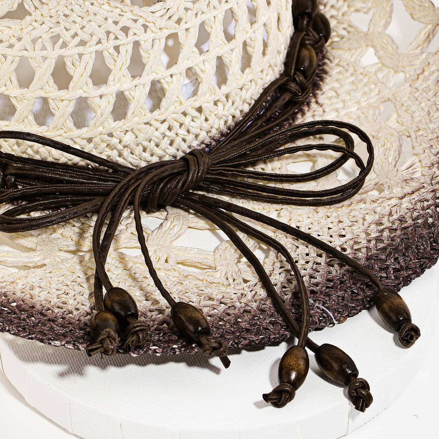 Z~ Braided Straw Fashion Cowboy Hat