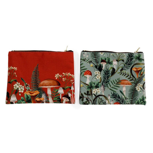 Makeup Bag Forest Mushroom