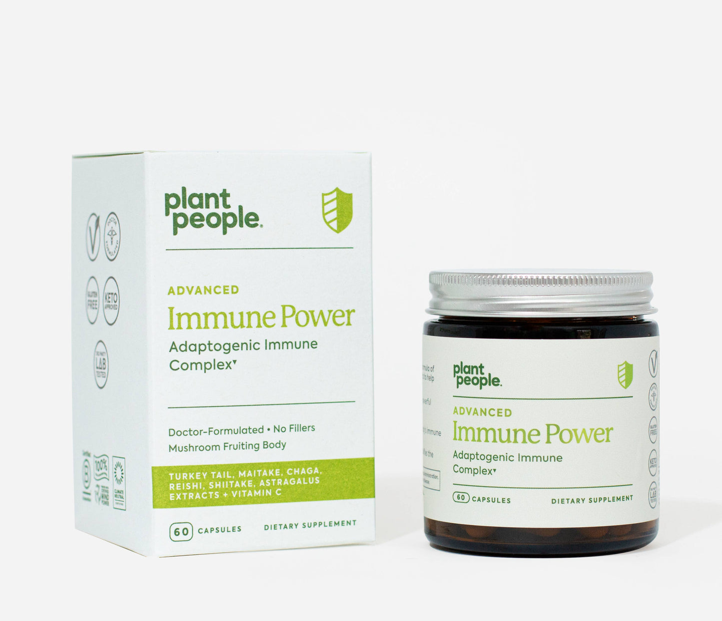 Plant People Advanced Immune Power - Super Mushroom Immune Complex