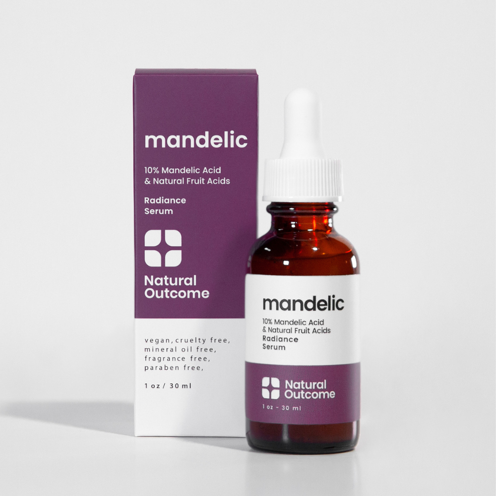 Natural Outcome Skincare, Face Serum, Mandelic Acid