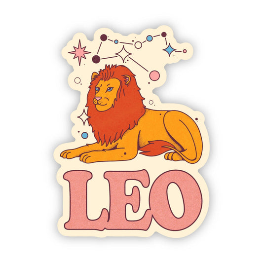 Sticker, Leo Astrology Sign