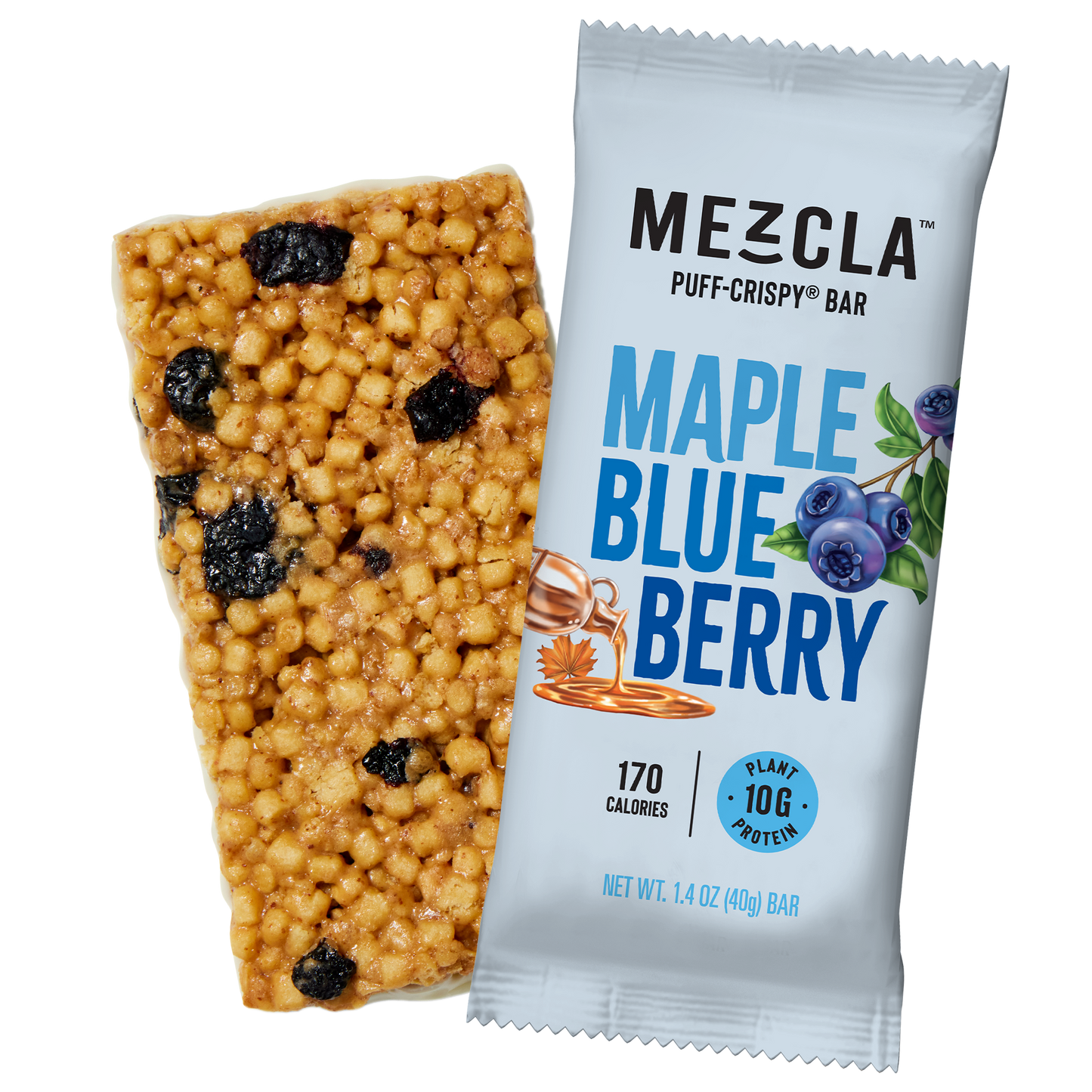 Mezcla Maple Blueberry Bar