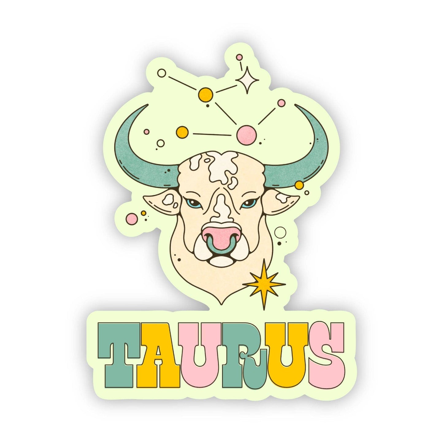 Sticker, Taurus Astrology Sign