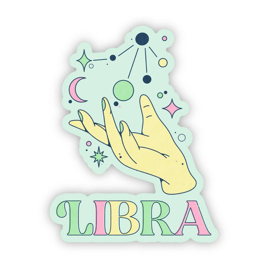 Sticker, Libra Astrology Sign