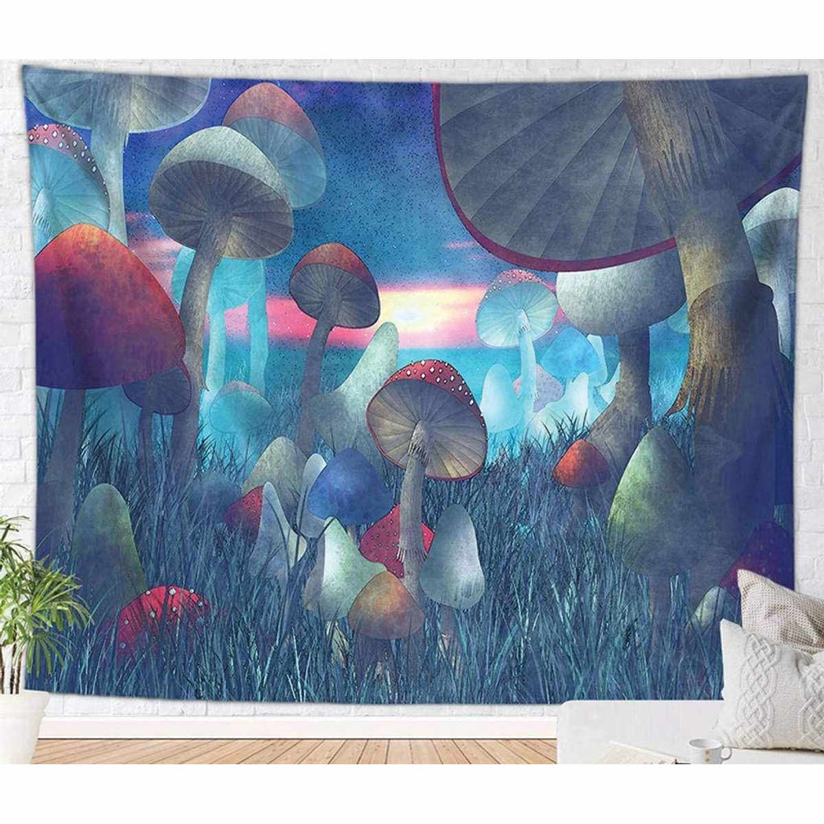 Wall Tapestry, Fantasy Trip Mushroom