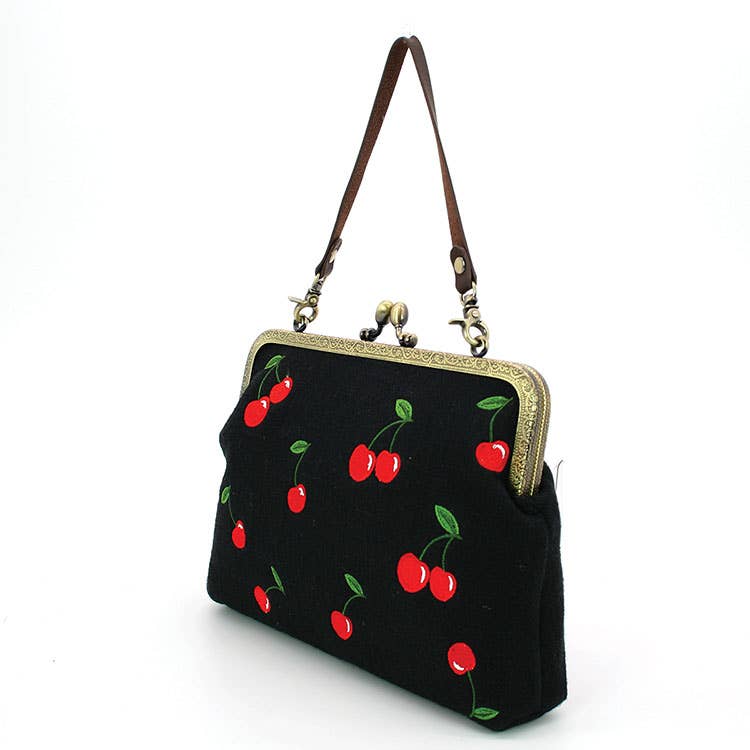 Bag Cherry Kisslock