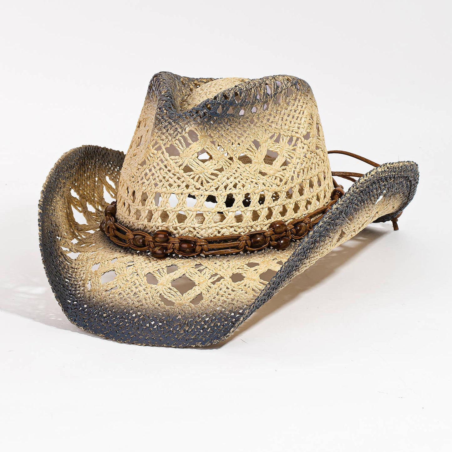 Z~ Braided Straw Fashion Cowboy Hat