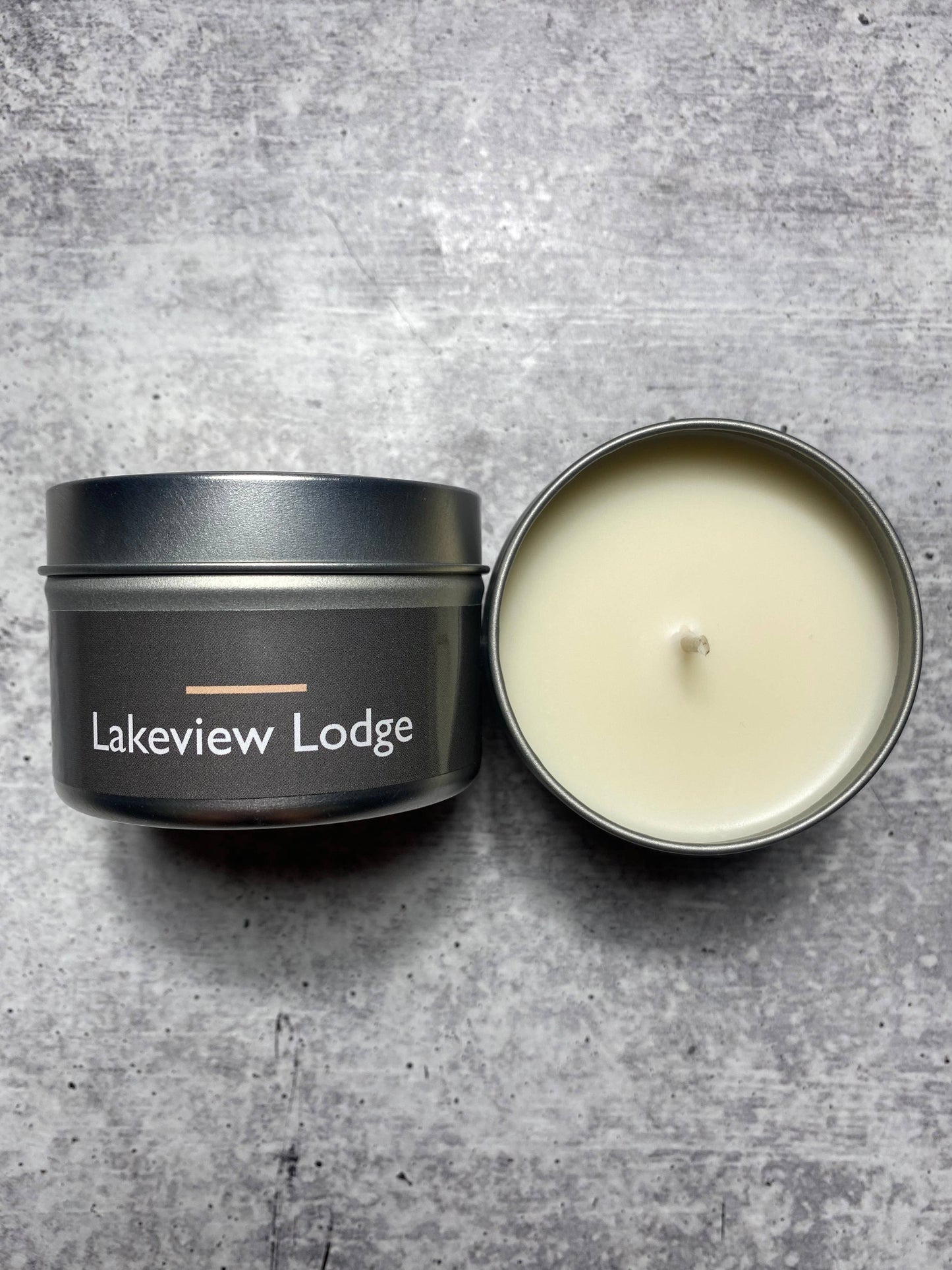 Candle 4 oz Lakeview Lodge Scenic Soy