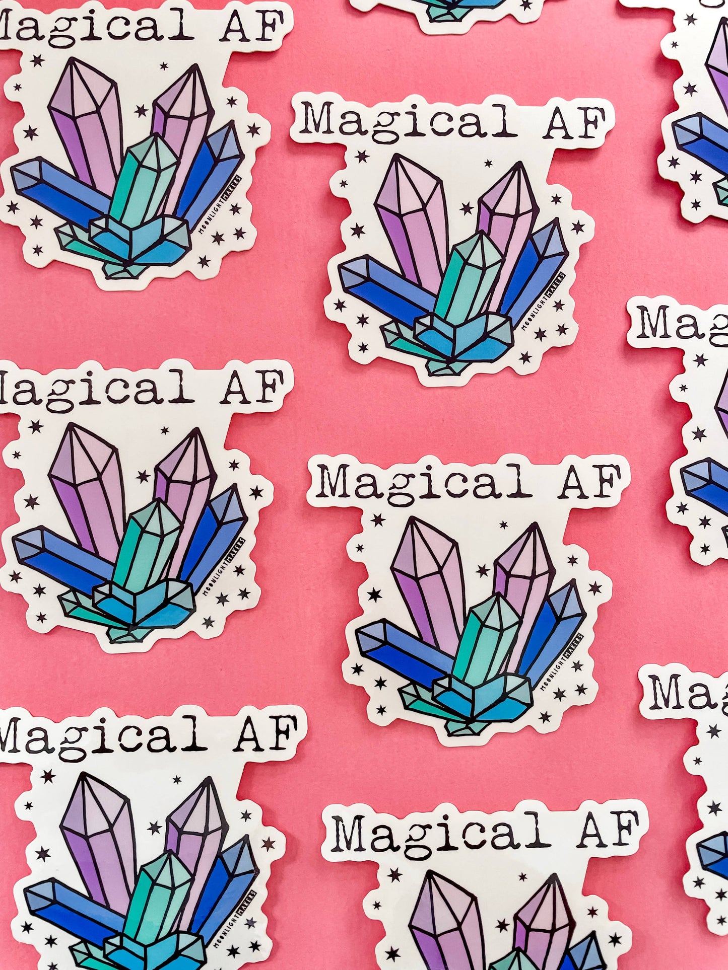 Sticker Magical AF - Die Cut