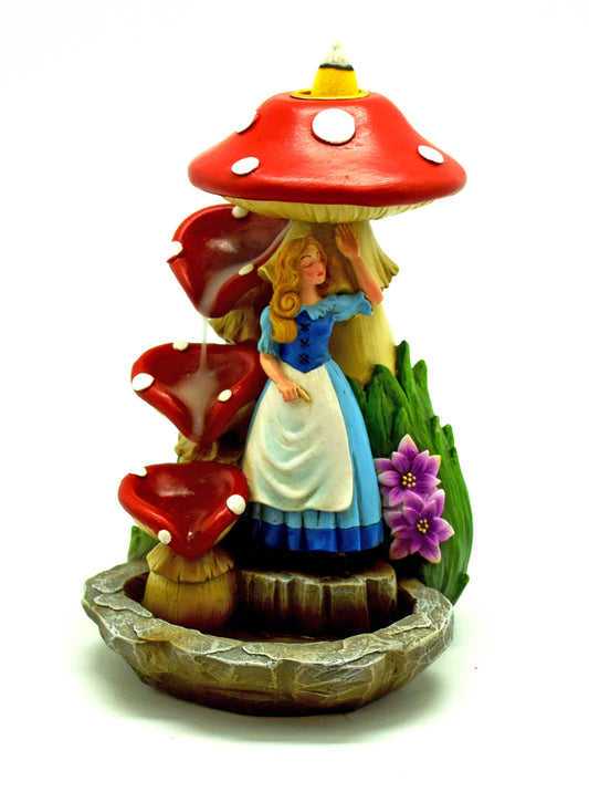 Incense Burner, Alice in Wonderland Back Flow