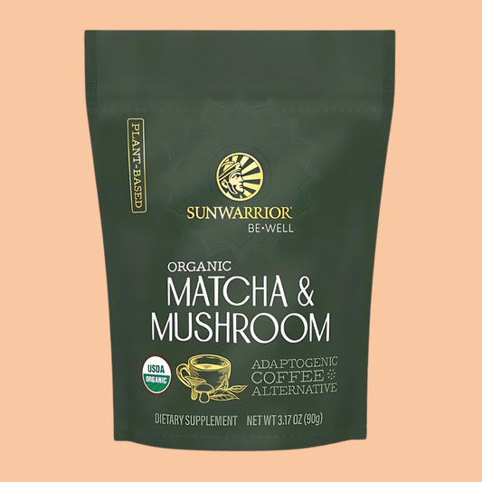 Be Well Matcha & Mushroom Drink Mix - Adaptogenic Coffee