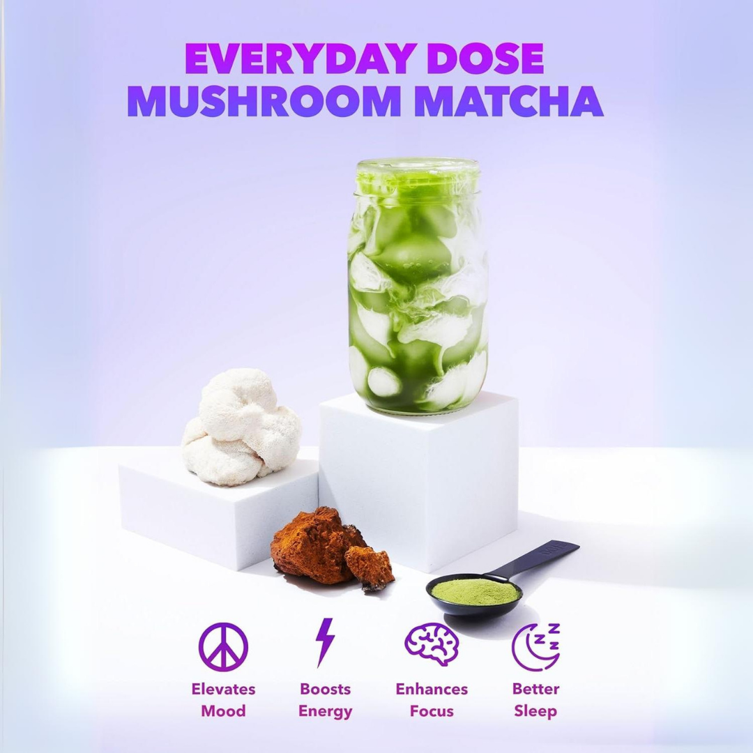 The Everyday Dose Single Serving Mushroom Matcha+