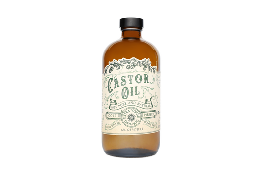 Castor Oil, Organic Cold Pressed Hexane Free USA bottled