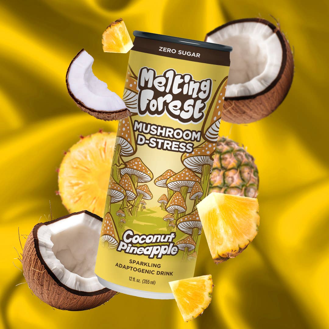 Melting Forest Mushroom D-Stress (12pk) - Coconut Pineapple