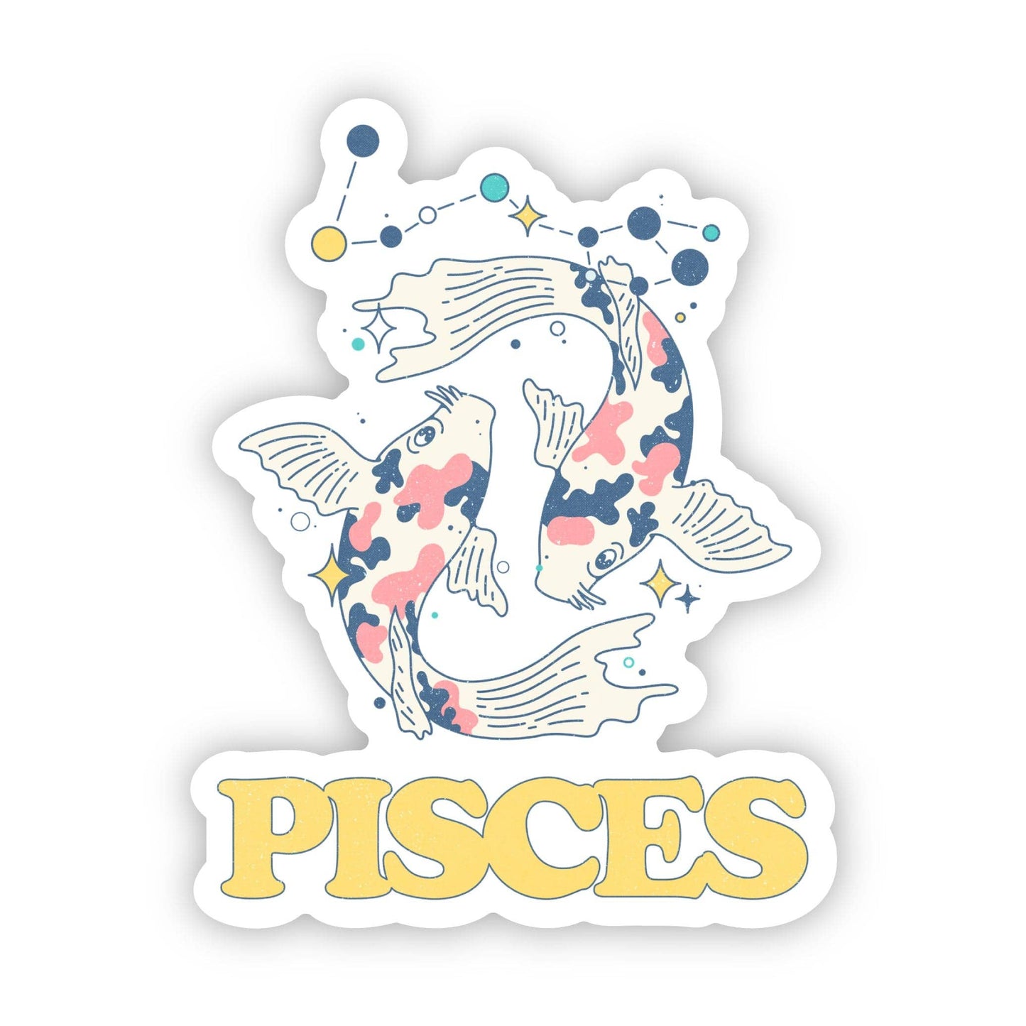 Sticker, Pisces Zodiac Sign