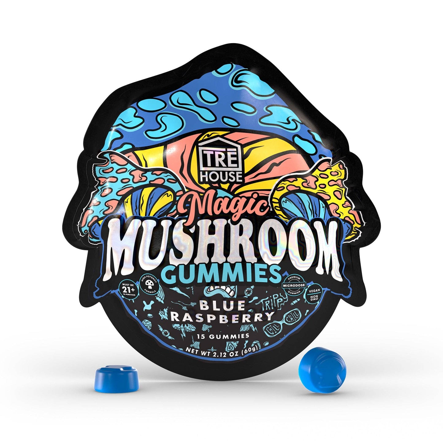 Tre House 15pk Mushroom Gummies watermelon