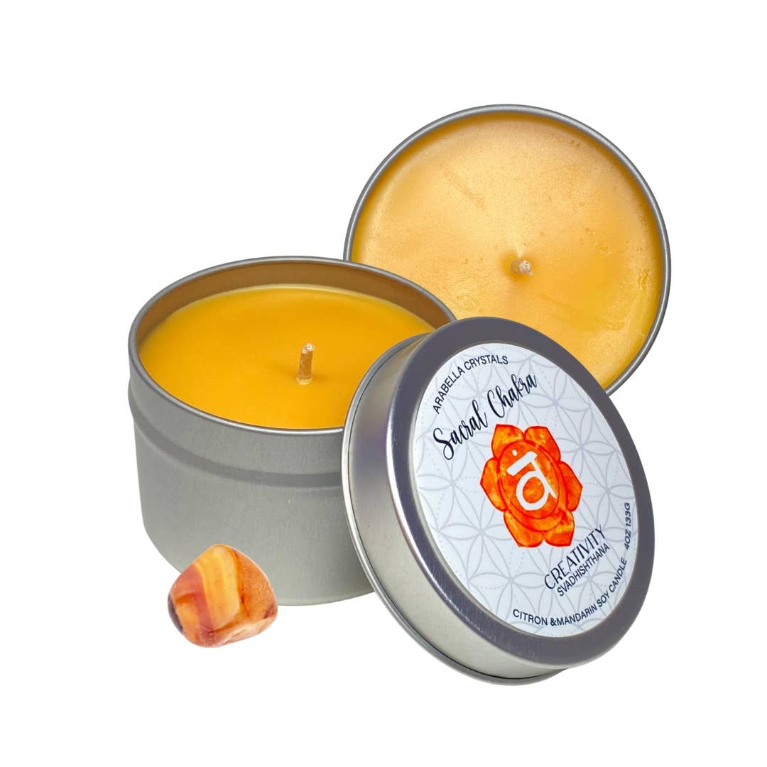 Candle Tin, Sacral Chakra