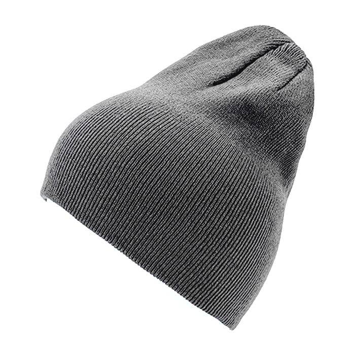 Soft Warm Unisex Solid Color Knitted Beanie