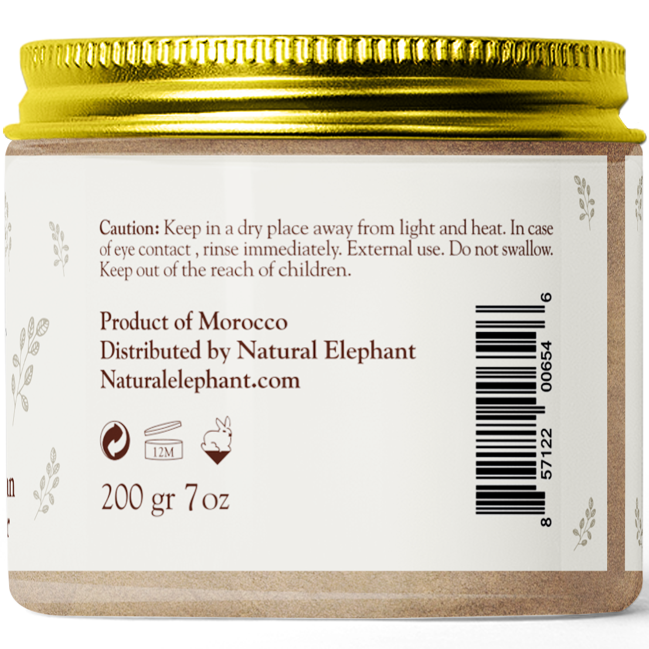 Ghassoul Moroccan Lava Clay Powder