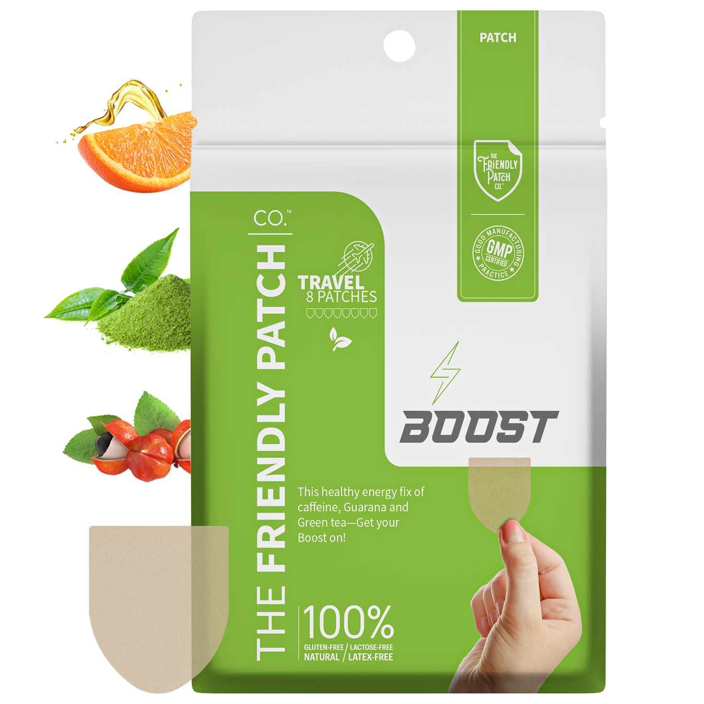 Patch Boost energy - Travel Pack ( 8 patches per pack)