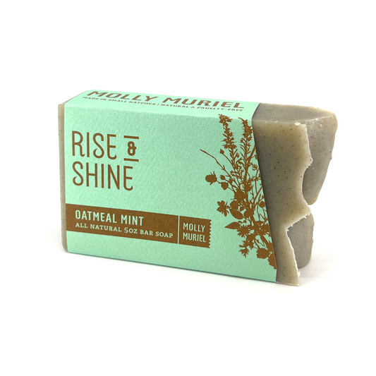 Soap, RISE & SHINE (OATMEAL MINT) 5OZ